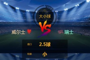 掌握足球大小球比分技巧的关键（以胜负为导向，分析足球大小球比分的秘诀）