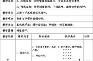 以排球的动作要领总结教案（打造高效排球动作训练计划）