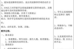 掌握简单的足球过人技巧，成为技术高手（提升足球技术，展示个人风采）