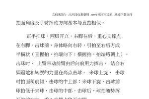 掌握反手乒乓球的训练方法和技巧（提升反手技术，轻松应对各种情况）