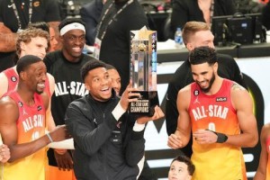 NBA历史上全明星赛次数排行榜Top10（探究NBA球员在全明星赛的持续辉煌，勒布朗·詹姆斯的纪录成就）