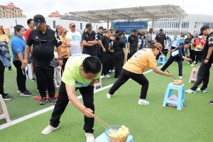 乒乓球对方发球过河的策略与技巧（过河乒乓，技高一筹）
